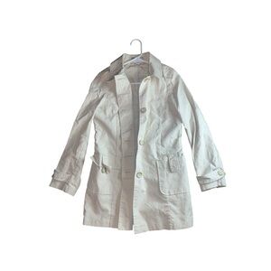 Old Navy 1994 cream white Trench Coat